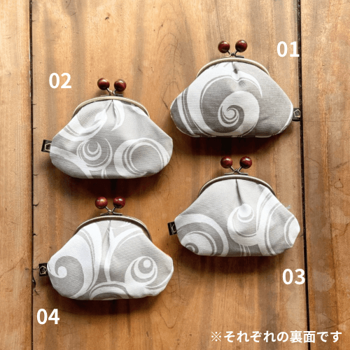 【オリジナルテキスタイル】木玉のふっくらポーチ | 3枚目